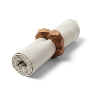 Rustic <b>Wooden</b> <b>Napkin</b> <b>Ring</b> Pieces Natural Wood for Wedding Hotel Restaurant Table Decor Wholesale Supplier Manufacturer - Product Image 3