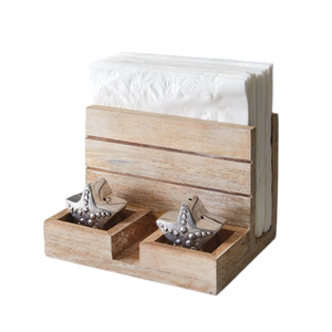 กล่องทิชชู่ไม้ธรรมชาติอุปกรณ์ครัวดีไซน์ทันสมัยเรียบง่าย - Product Image 4