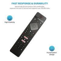 Pengganti Baru Remote/01 Remote/01 pengendali jarak jauh untuk Philips Ambilight Smart LED LCD TV 50PUS6754/12 50PUS6704/12