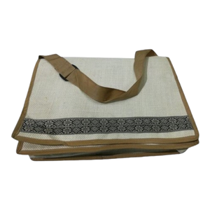 High quality <b>Jute</b> shopping Sling <b>Gift</b> <b>Bags</b> Customize Style Fabric Pattern Pcs Color Small Raw Origin India - Product Image 1