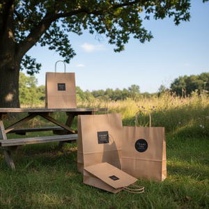 Sacs en papier d'art de luxe Fournisseur vietnamien Écologique Biodégradable Personnalisé pour l'emballage et la décoration de vente au détail haut de gamme - Product Image 6