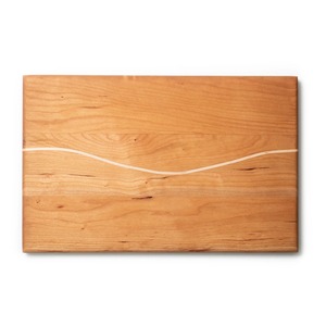 Planche à découper en bois foncé minimaliste et durable pour un usage quotidien en cuisine, pour servir le fromage, les fruits, le pain et les buffets de fête, en provenance d'Inde - Product Image 4