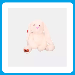 Jouet lapin en coton doux de haute qualité, écologique, animal en peluche, rembourrage en PP, cadeau d'anniversaire mignon pour enfants, décoration, prix bas, vente - Product Image 6