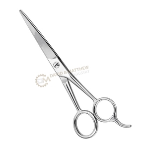 David & Matthew Hair Scissors Stainless Steel Professional Barber Salon Cutting <b>Tools</b> Straight Blade Manual Haircutting <b>Shears</b> - Product Image 5