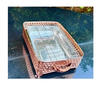 Barbecue de table élégant et luxueux en cuivre avec contrôle intelligent de la température, design écologique pour une cuisson extérieure précise