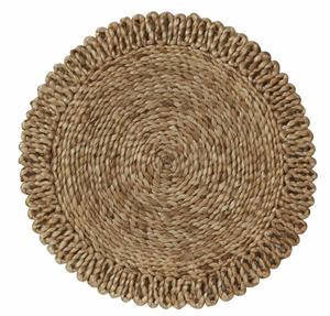 Wholesale <b>Placemats</b> Handmade Cotton Woven Place Mats <b>Round</b> Eco Friendly Natural <b>Round</b> Straw Mat <b>Placemat</b> Braided <b>Placemats</b> - Product Image 2