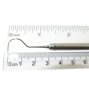 เครื่องมือทันตกรรมสแตนเลสนักสำรวจทางทันตกรรมปลายคู่ - Product Image 5