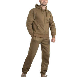 ชุดวอร์ม2ชิ้นสำหรับผู้ชายชุดกีฬาแบบลำลองสำหรับวิ่งจ๊อกกิ้งแบบมีซิปเต็ม - Product Image 5