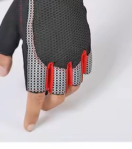 New Arrival Customized Logo Breathable <b>Fitness</b> <b>Glove</b> for Men Women Adjustable Half Finger Fancy <b>Glove</b> For Adults In Good Quality - Product Image 2