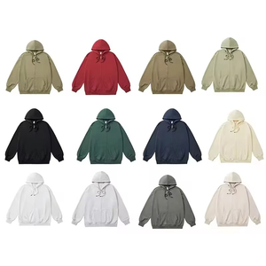 เสื้อฮู้ดดี้ซิปขนาดใหญ่ 360 กรัม สกรีนโลโก้ด้านหน้า คุณภาพสูง ผ้าฝ้าย 100% ซับในอย่างดี สไตล์ลำลองแนวสตรีท ใส่ได้ทั้งชายและหญิง ทรงหลวม - Product Image 4