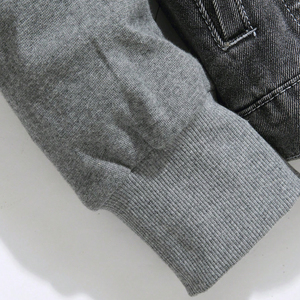 Chaqueta Vaquera Vintage de Invierno para Hombre con Mangas de Forro Polar y Capucha, Impermeable y Cortavientos, Ropa Casual de Calle - Product Image 4