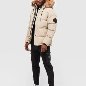 Top tenue à la mode frais Pakistan vente directe d'usine hommes Parka veste en nylon/polyester tissu bas quantité minimale de commande hommes Parka veste - Product Image 2