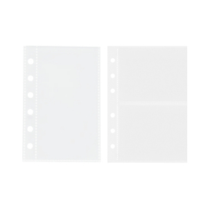 Bền rõ ràng nhựa chèn tờ với Top tải 1 2 4 túi Album ảnh Chất kết dính tay áo bảo vệ - Product Image 1