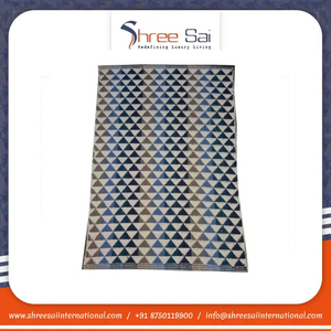 Alfombras de Yoga de algodón orgánico Estampado de bloque de mano indio Tejido a mano Bordado de calidad superior Alfombras de Yoga de algodón orgánico para suministro a granel - Product Image 4