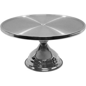 Présentoir à gâteaux en métal antique de qualité supérieure avec une structure de gravures florales élégantes pour les boulangeries et les présentoirs à gâteaux de luxe - Product Image 3