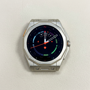 Montre connectée Sower Z18 Max, boîtier en acier inoxydable de 1,52 pouce, étanche IP67, montre de sport ronde avec écran tactile et Bluetooth - Product Image 4