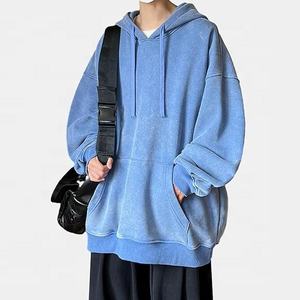 Sudadera con Capucha Extra Grande para Mujer, con Logotipo Personalizado, Felpa de Algodón, Bordado, Impresión Gráfica, Diseño Informal, Ajuste Holgado - Product Image 1