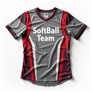 Maillots de basket-ball de football de softball de pêche sublimés personnalisés pour hommes col rond 100% respirant coupe douce sensation de confort - Product Image 1