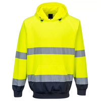 Bande réfléchissante de sécurité pour les travailleurs du transport, vêtements de travail haute visibilité, sweat-shirts pour hommes, vêtements de construction, sweat-shirts à capuche de sécurité