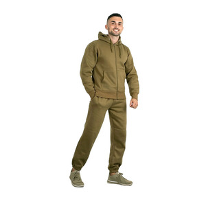 Venta de chándal personalizado para hombre Slim Fit Tasa ajustable Calidad duradera Cómodo chándales de terciopelo de primavera para hombres - Product Image 1