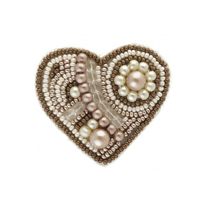 Broches de alambre de lingotes de nuevo diseño de la mejor calidad, broches de cuentas al por mayor a bajo precio, hermoso broche de corazón de moda #00722595797 - Product Image 2