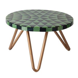 Support à gâteau incrusté de résine en bois de qualité supérieure avec finition brillante pour les occasions spéciales à un prix abordable - Product Image 4