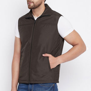 Chaleco Softshell para hombre hecho a medida más vendido en 2025, tela de lona transpirable, último diseño, ropa exterior informal de talla grande para invierno - Product Image 3