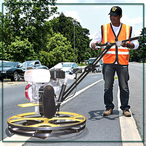 QJM-800 Benzinbetriebene Glättmaschine, handgeführt, für den Straßenbau, handgeführte Glättmaschine - Product Image 4