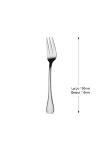 Mr.Spoon Serie Liso, ช้อนตักของหวาน, 150 มม., เหล็กกล้าไร้สนิม 18/0, ด้ามจับแบบโมโนบล็อก, สีเงิน, ใช้กับเครื่องล้างจานได้, สำหรับธุรกิจโรงแรมและร้านอาหาร - Product Image 2