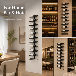 <span class=keywords><strong>Portabottiglie</strong></span> per <span class=keywords><strong>vino</strong></span> da parete in metallo personalizzato, - Product Image 4