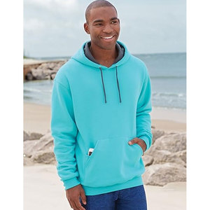 Débardeur à capuche personnalisé sans manches pour la gym, coupe ajustée, style stringer - Product Image 3