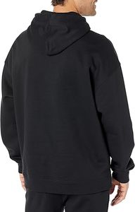Sweat-shirt d'hiver à la mode pour hommes, couleur unie, manches longues, sweat à capuche zippé, polaire décontractée, chaud, tricoté - Product Image 4