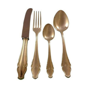 Couverts modernes en acier inoxydable avec poignées gravées de créateur Nouvelle arrivée Accueil Hôtels Table Vente en gros Couverts - Product Image 4