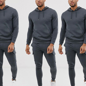 Survêtements décontractés pour hommes, en polyester/coton, imprimés, couleur unie, taille plus, à capuche, style unique, fabrication sur mesure, matériau durable - Product Image 6