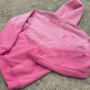 เสื้อฮู้ดแบบสวมหัวสำหรับผู้ชายเสื้อลำลองแบบเรียบง่ายซีดจาง - Product Image 6