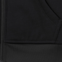 Survêtement décontracté pour femmes grandes tailles, chaud, respirant, écologique, doublure en polaire, fermeture éclair, 95% polyester, 5% élasthanne, couleur unie
