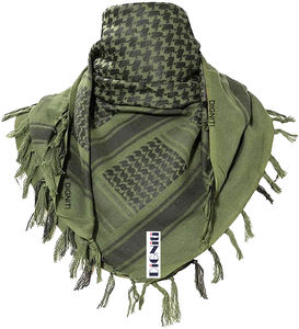 Foulard Shemagh vert Olive populaire 100% coton doux respirant qualité polyvalent foulard de tête - Product Image 5