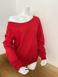 Pull à épaules dénudées Pull à manches longues en tricot Style printemps - Product Image 5