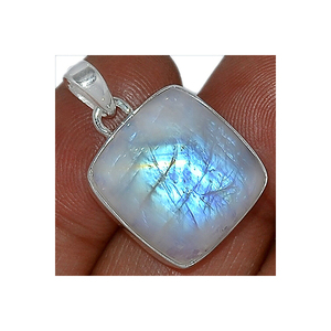 Bijoux pendentif pierre de lune arc-en-ciel en argent Sterling 925 le plus cool à vendre au meilleur prix - Product Image 5