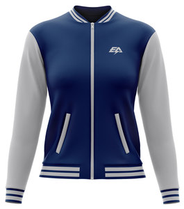 Haute Qualité 100% Polyester Polaire Varsity Veste XL À Capuche Léger Bouffant Doux Sensation Direct Fabricant Coupe Coudre Sublimation - Product Image 2