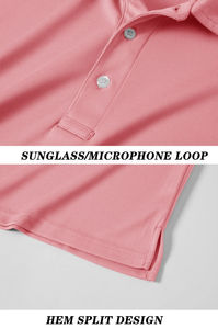 Polo de Golf para hombre, camiseta transpirable de secado rápido y secado rápido, ropa deportiva para el verano - Product Image 5