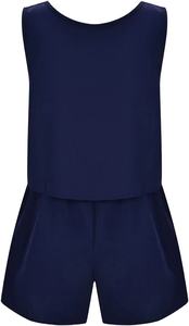 Ensemble deux pièces léger d'été pour femme : débardeur assorti et short décontracté – Collection Femme 2026 - Product Image 3