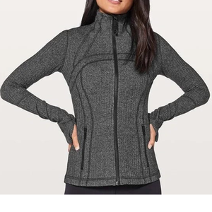 Nuevo estilo para mujer, ropa deportiva para gimnasio, chaqueta de entrenamiento de manga larga con cremallera completa y agujero para el pulgar, chaqueta deportiva transpirable para Yoga - Product Image 1