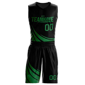 Uniforme de basket-ball pour hommes grande taille personnalisable, qualité supérieure, nouveau style, sublimation personnalisée, respirant, séchage rapide, été - Product Image 5