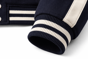 Veste universitaire personnalisée pour hommes et femmes, veste de baseball en laine et cuir, veste Letterman, fabricant OEM ODM, vente en gros - Product Image 4