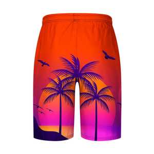 Comfortable Sports Beach Casual <b>Shorts</b> Quick Drying Eco-Friendly Solid Drawstring Elastic Waistband Breathable <b>Skin</b> Friendly - Product Image 6