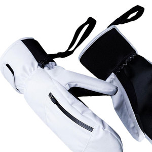 Gants de ski en cuir imperméables, coupe-vent, respirants, confortables et de haute qualité pour le snowboard - Product Image 5