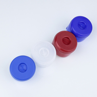 Tapas de Botellas de Agua de 5 Galones de Colores Personalizados, Tapas Desechables de Silicona y Goma PE Antiderrames para Botellas de Agua Mineral