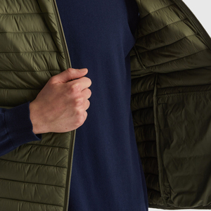 Gilet d'hiver réversible pour homme tendance, sur mesure, léger, respirant, confortable, matériau durable - Product Image 3