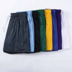 Shorts de basket-ball unisexes personnalisés, en mesh respirant, pour la salle de sport, l'entraînement et les exercices - Product Image 2